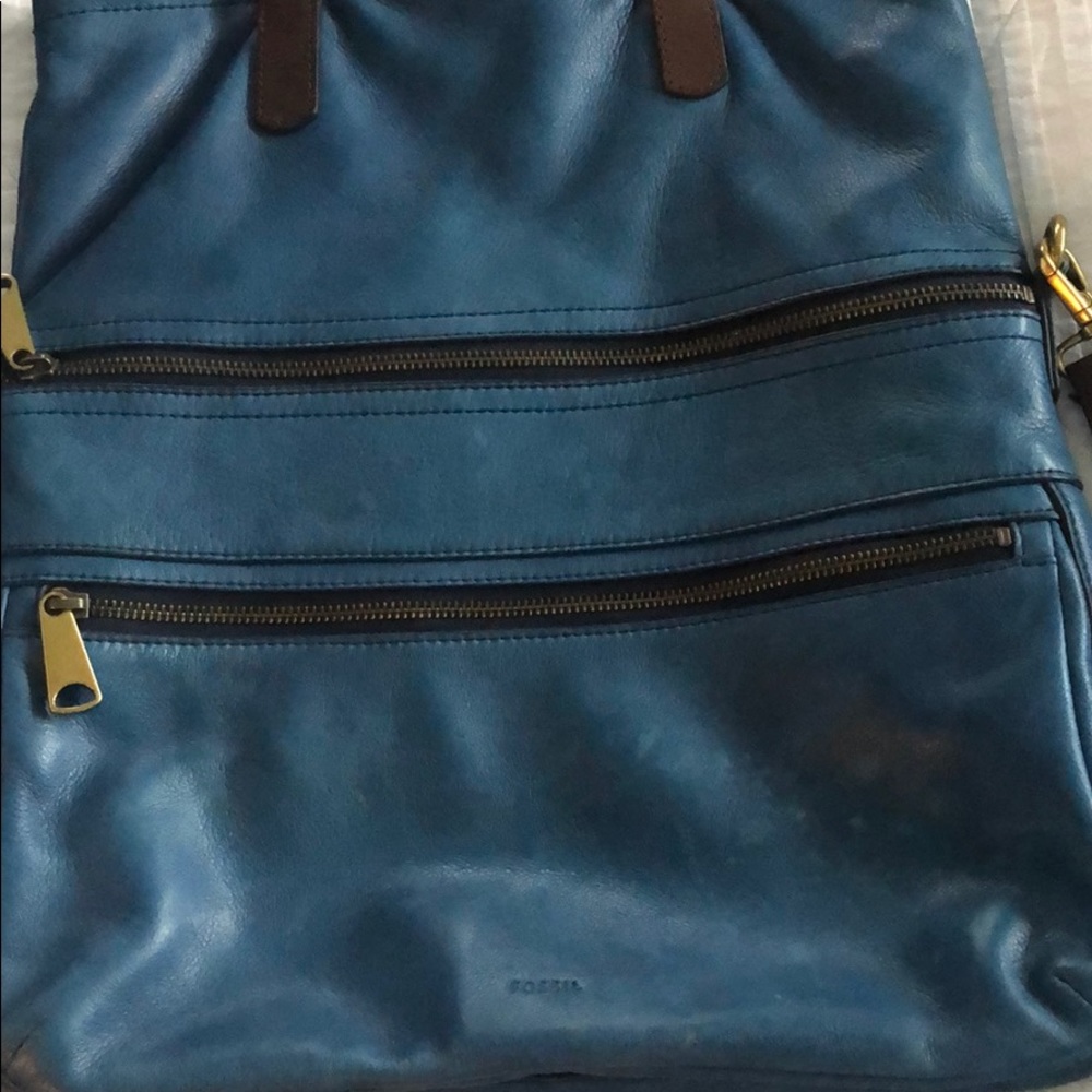 Blue Fossil handbag